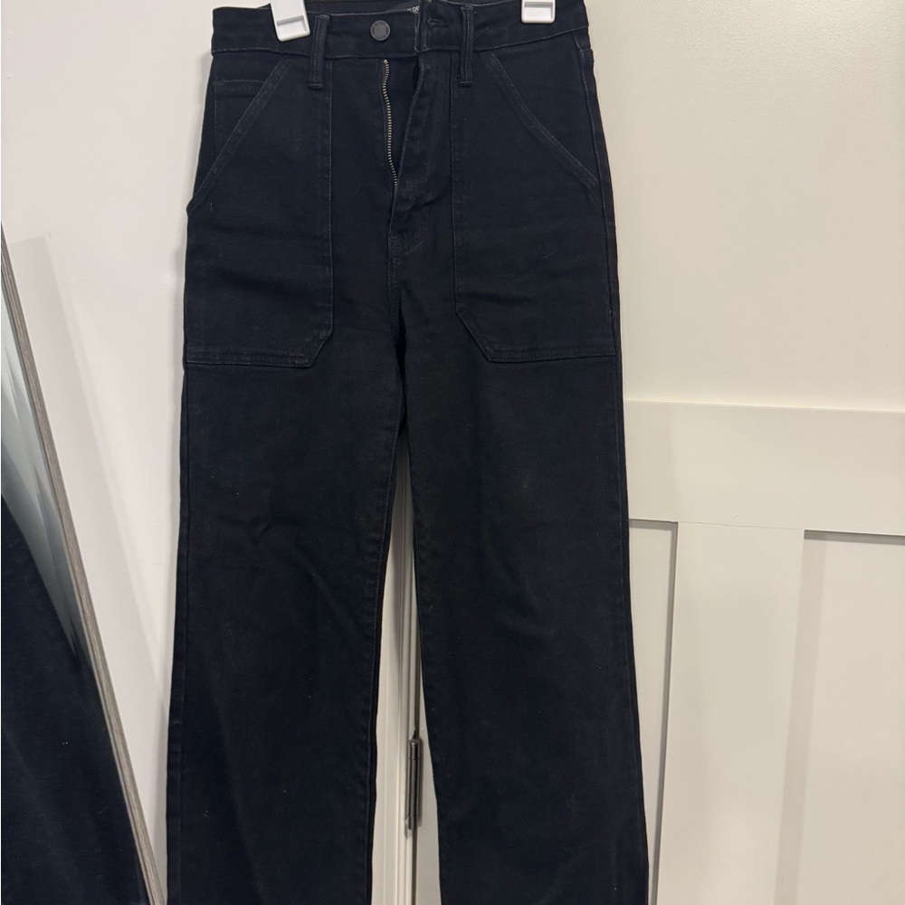 Classic Black Denim Pants